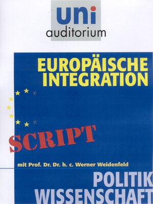 cover image of Europäische Integration